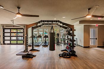 Peloton Bike And Training Space at Harrison Apartments, Sarasota, FL, 34243